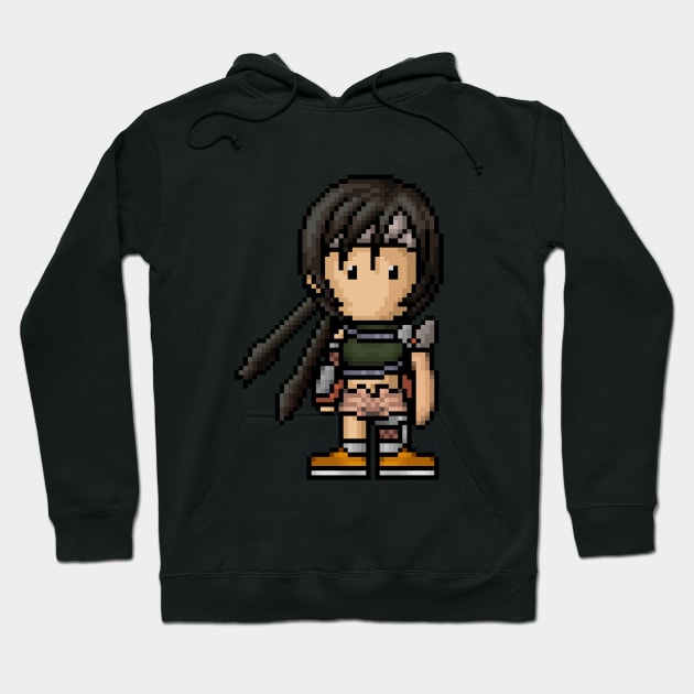 FF7 Yuffie Hoodie by PixelKnight